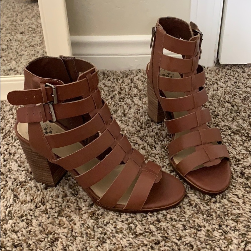 Cute strap heels